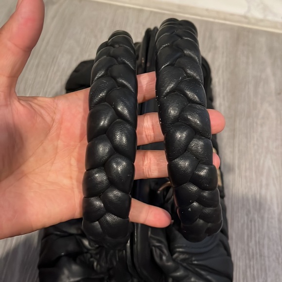 Authentic Miu Miu Black Matelassé Leather Coffer Bag - Picture 13 of 15